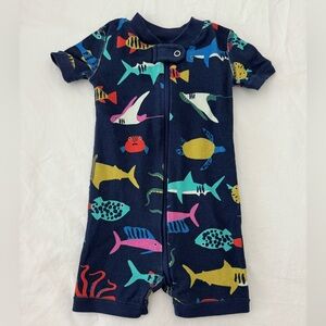 EUC Hanna Andersson Shortie Zip Sleeper